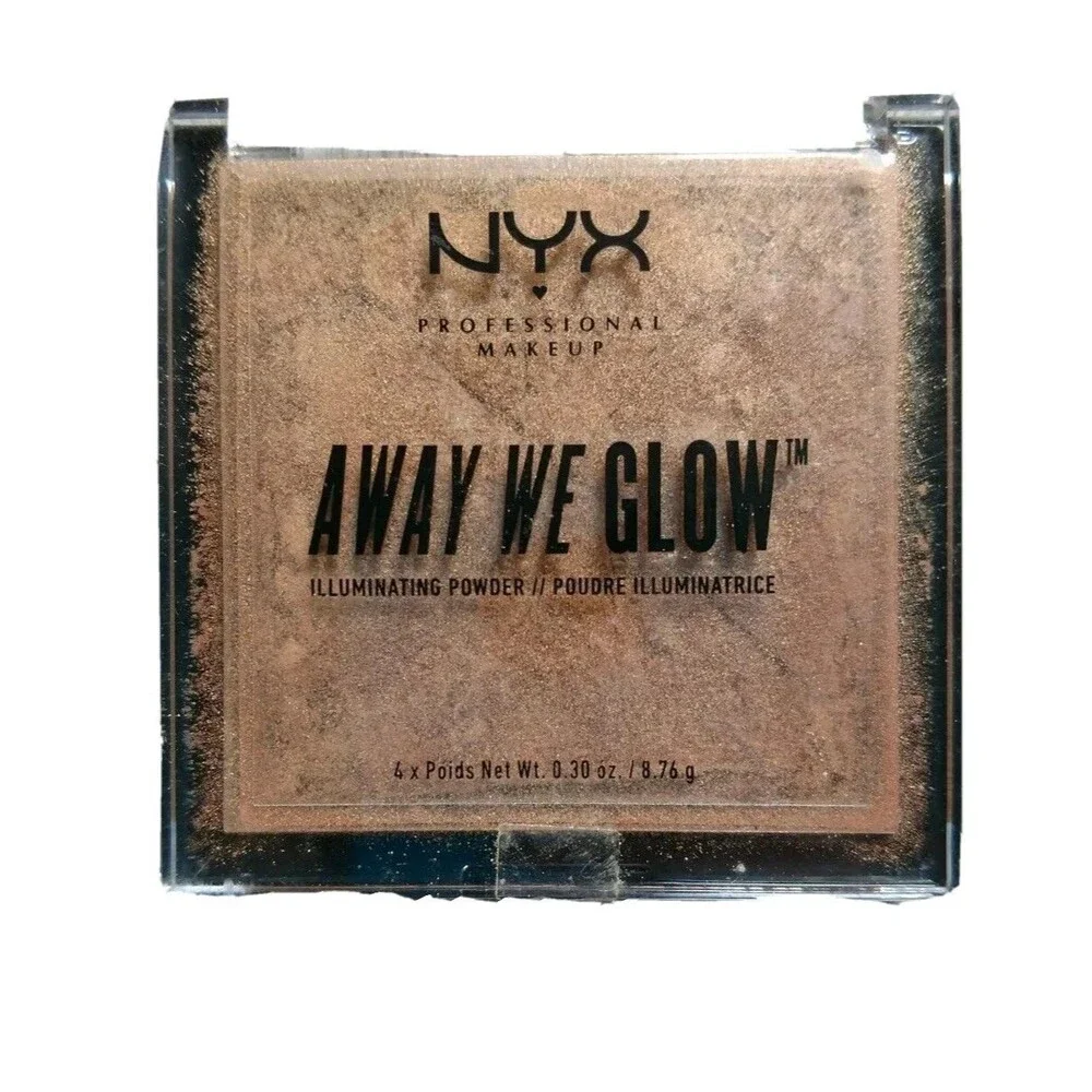 NYX Away We Glow Illuminating Powder Candlelit Mystic Trance Pressed Pigment Lot